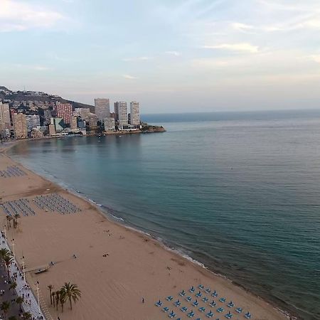 Estupendo Apartamento En Planta 23 Primera Linea Benidorm Exteriör bild